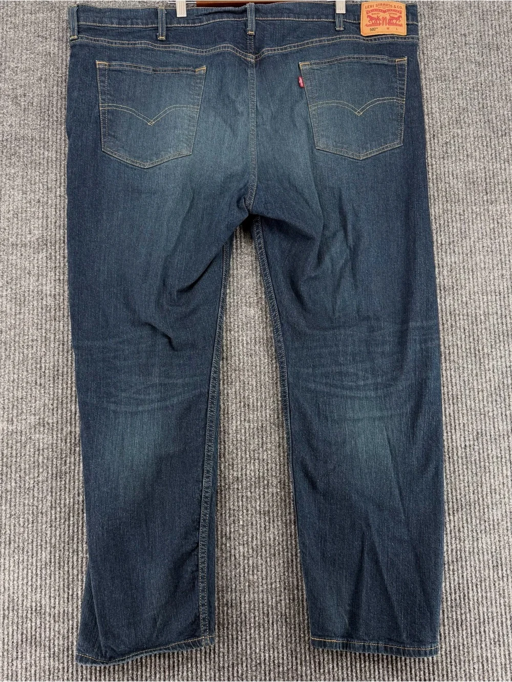 Levi's 502‎ Jeans Men's 48x32 Blue Denim Big Size Regular Taper